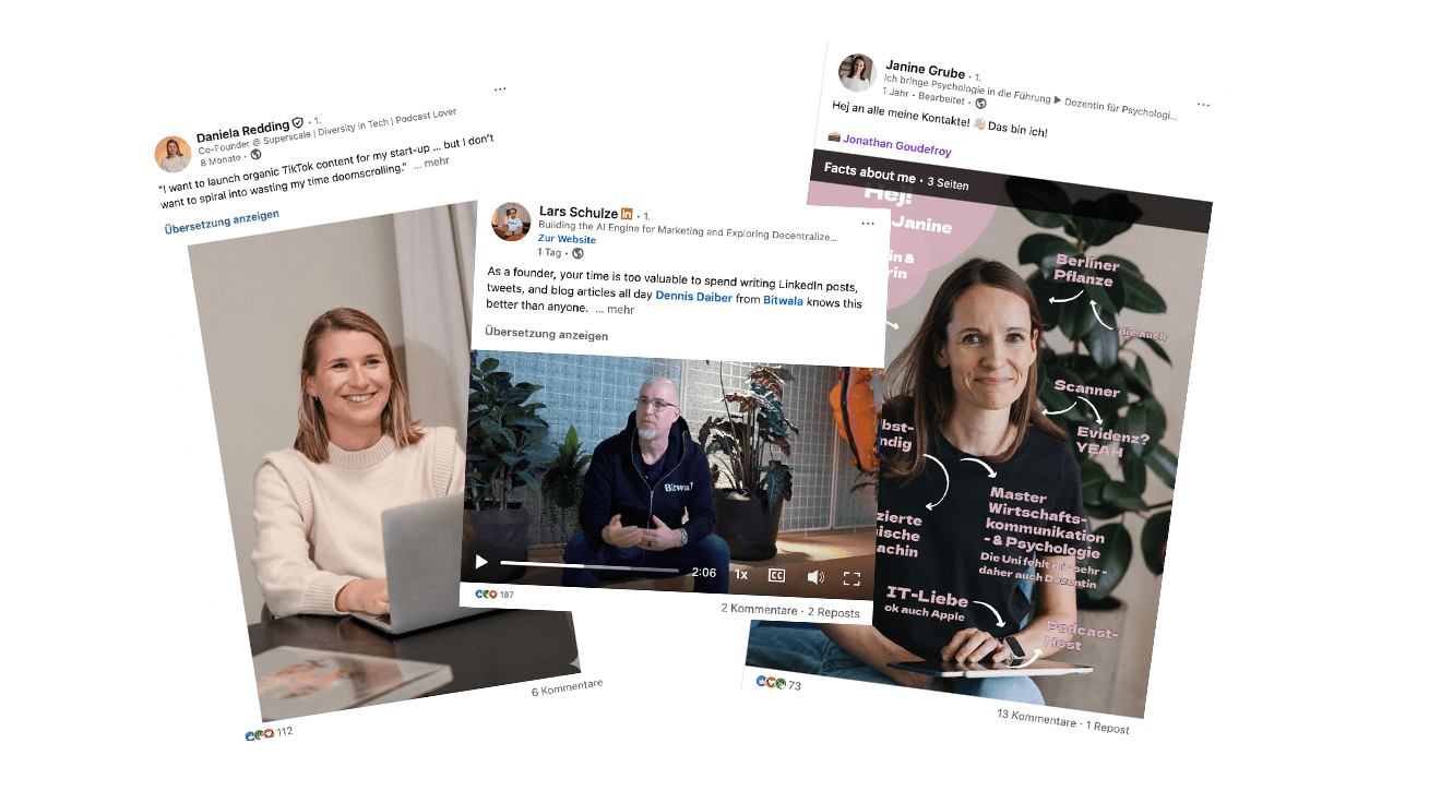 LinkedIn Posts mit hohem Engagement